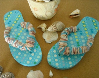 Sandalias/Chanclas para vacaciones de primavera/Sandalias de mujer/Ropa de crucero/Ropa de playa/Chanclas cómodas/Chanclas turquesa/Chanclas de círculo completo