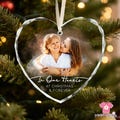 Custom Photo Memorial Ornament, Dad Mom Memorial Christmas Ornament, In Loving Memory Ornament, Loss Of Loved One Ornament, Sympathy Gifts