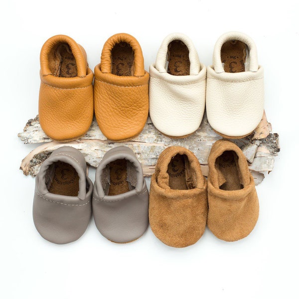 Loafer Baby und Kleinkind Schuhe(Honey, Mushroom,Creme)