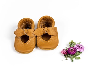 Zapatos BELLA JANES Camel para bebé y niño pequeño