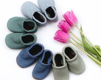 Spring New Leather Loafers Shoes Baby and Toddler