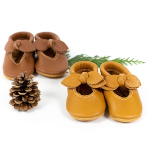 Chaussures Sienna & Honey BELLA JANES pour bébés et tout-petits // Chaussures mocassins en cuir de haute qualité fabriquées aux États-Unis