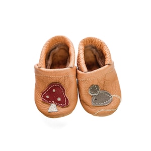 Mushroom & Mouse Leather Shoes Moccs Baby and Toddler