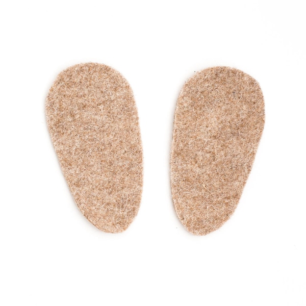 ADD//Natural Wool Insert//Removable wool insole for Any size
