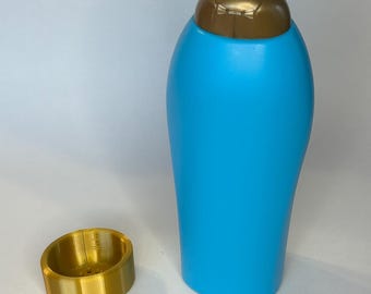 Flaschenhalter für das NEUE Ogx Shampoo und Conditioner Cap Design, Flaschen auf dem Kopf stehend!