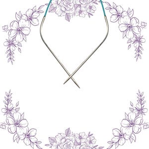 30cm Sharp Rundstricknadel