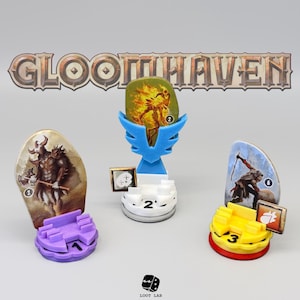 Gloomhaven / Frosthaven standee HP tracker, magnetic, monster standee