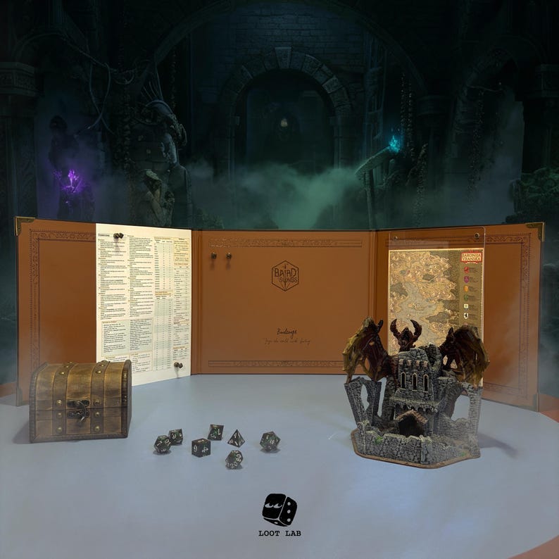 DM Screen Cthulhu – Pohnpei Lexicon | Embossed Screen for COC & Horror ...