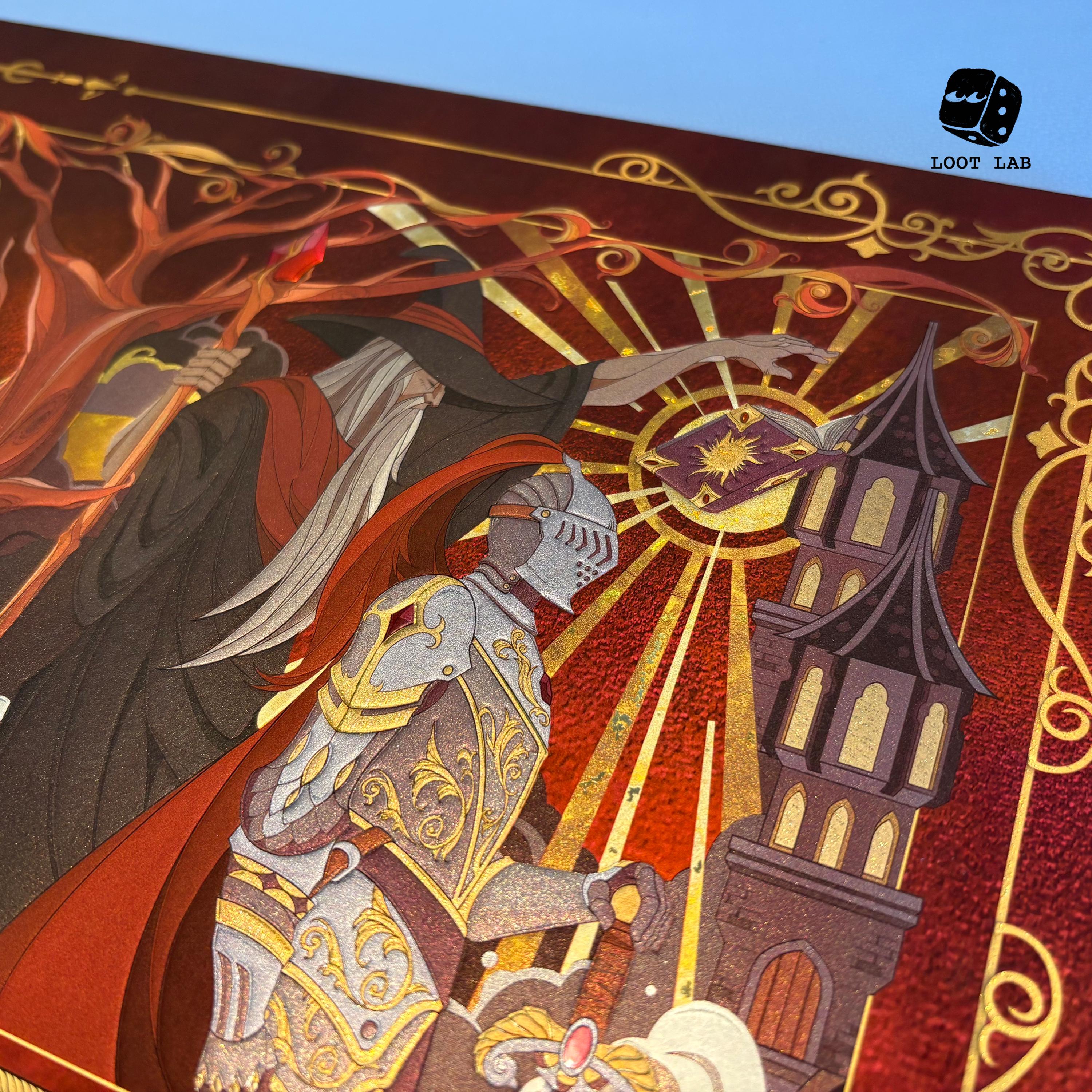 Magnetic DND DM Screen – Triumph of Cadmus | Embossed Game Master ...