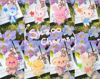 SKZOO, SKZ, Stray Kids Cute K-POP Acrylic Charms