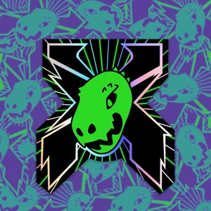 EXCISION Holo Vinyl Sticker