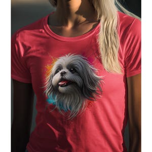 SHIH TZU T-Shirt, (10) Comfort Colors, Dog Lover T-shirt, Shirt for Dog Lovers, Dog Owner T-Shirt