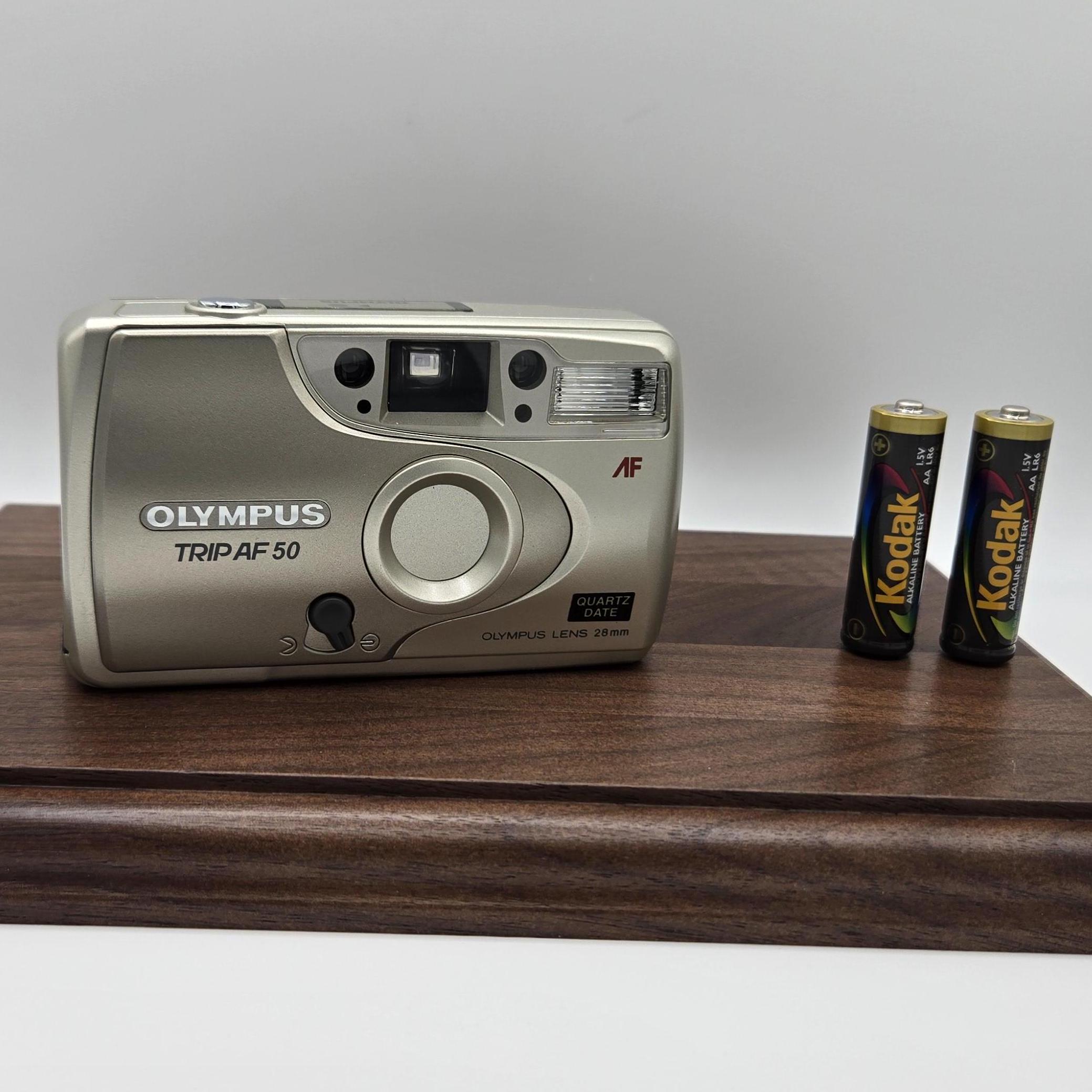 ビンテージ OLYMPUS Trip AF 50 クォーツデートカメラ | 新品 | 35 mm