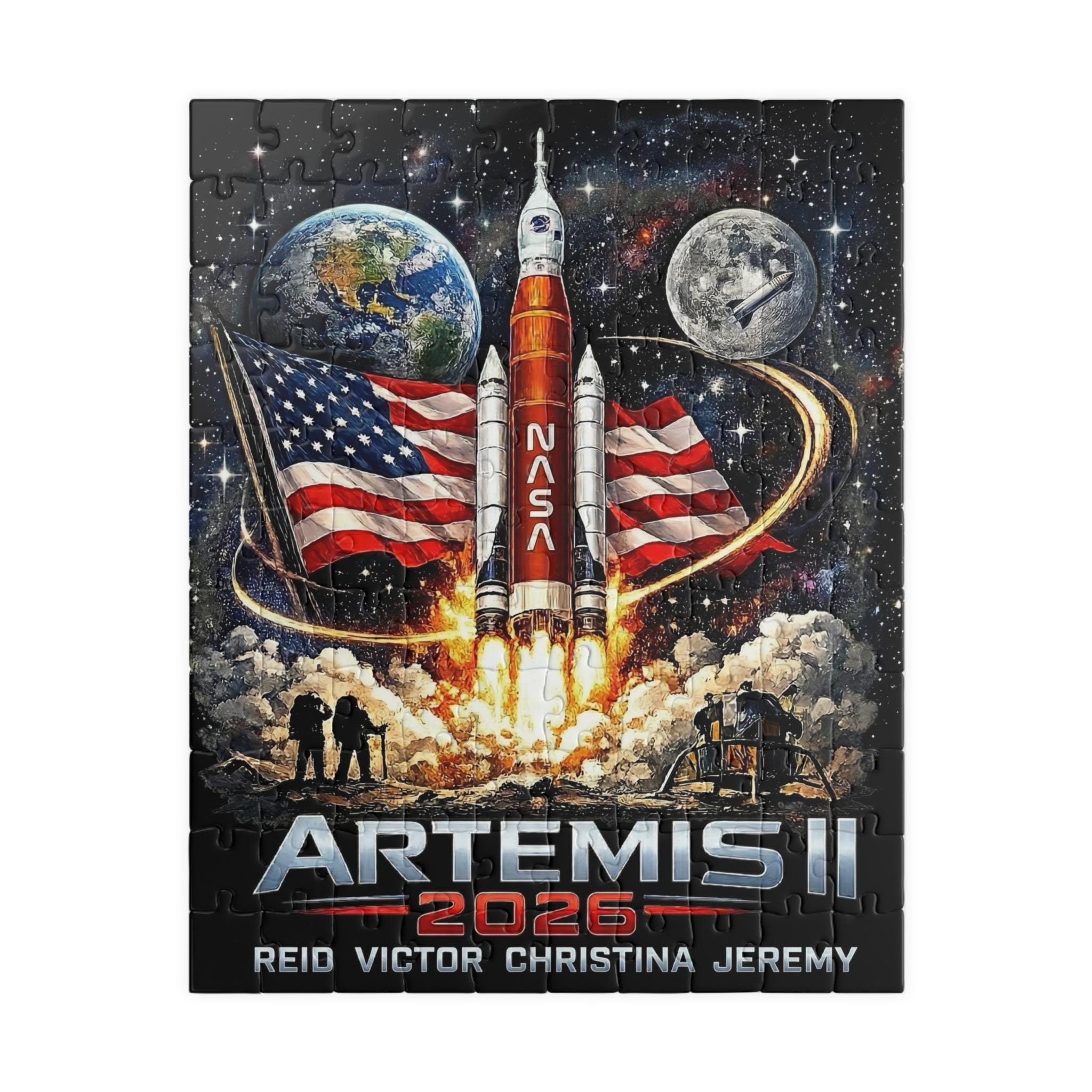 ARTEMIS II Moon Mission April 1, 2026 | Jigsaw Puzzle 110, 252