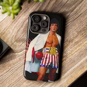 ROCKY BALBOA &quot;Rocky III&quot; | Tough Case for iPhone & Samsung Galaxy | Durable Protection, Stylish Design | Perfect Gift For Rocky Balboa Fans
