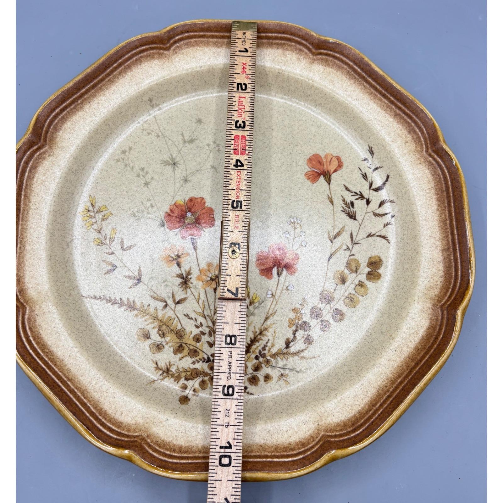 Mikasa Whole Wheat Jardiniere E8016 Dinner Plate 10.5