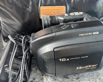 VINTAGE Panasonic Camcorder AF X6 CCD Omnimovie Vhs Hq With Case
