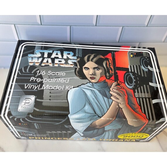 Star Wars Princess Leia 1/6 Polydata Pre-painted Vinyl Model Kit