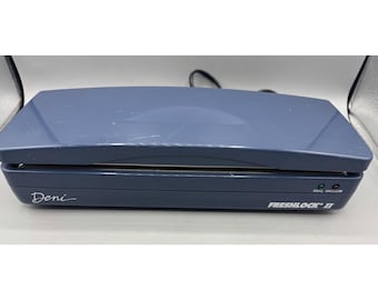 Deni Freshlock II Vacuum Sealer Machine Blue Food Preserver with Roll Storage