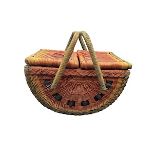 ピクニックバスケット＆バッグ - ビンテージ - Etsy 日本