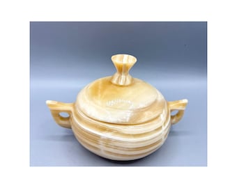 ヘレンド 手描き 中国の花束 錆磁器 蓋付きシュガーボウル 1663/AOG