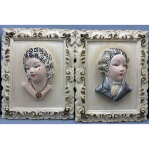 Arazzo da parete in gesso dipinto a mano in 3D raffigurante Maria Antonietta francese, re Luigi XIV