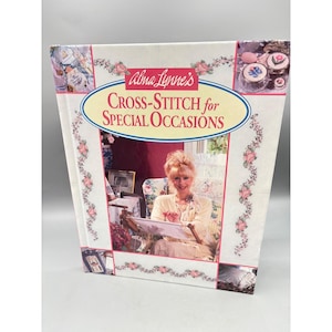 1993 Alma Lynne Cross Stitch Special Occasions Hardcover Book Patterns