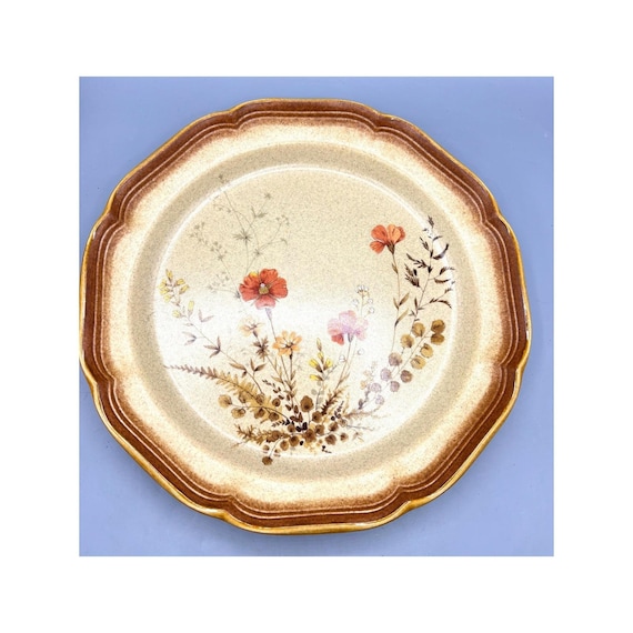 Mikasa Whole Wheat Jardiniere E8016 Dinner Plate 10.5