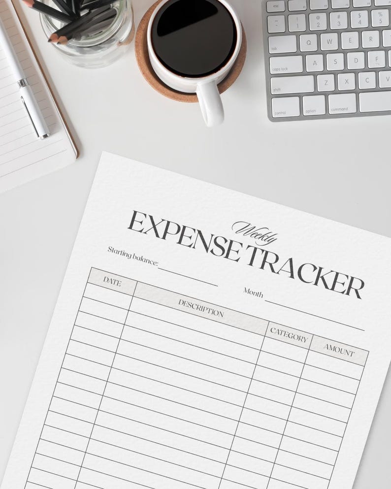 Student Budget Planner Printable | College Budget Template | Monthly ...
