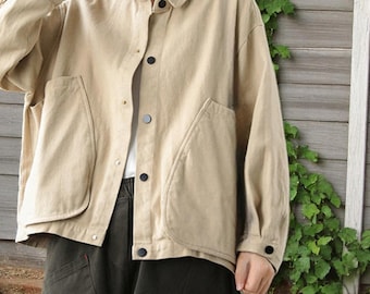 シャツ/ブラウス(長袖/七分) UNUSED OVER SIZED WORK SHIRT JACKET 0 Men's U Oversized Work Long-Sleeve Shirt | UNIQLO US