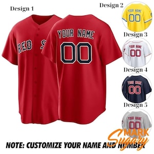 Red sox jersey - Etsy 日本