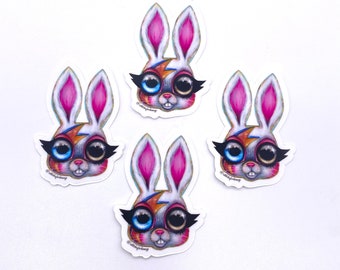 Bowie Bunny Sticker