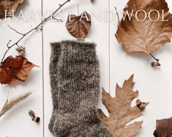 Harvest and Wool Issue II - Autumn Ebook - Lodge Sock Knitting Pattern - Sock Knitting Pattern