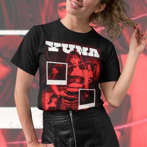 Itzy Yuna Retro 90s T-shirt - Kpop Shirt - Kpop Gift for her or him - Itzy Midzy Tee - Itzy Bootleg Tee