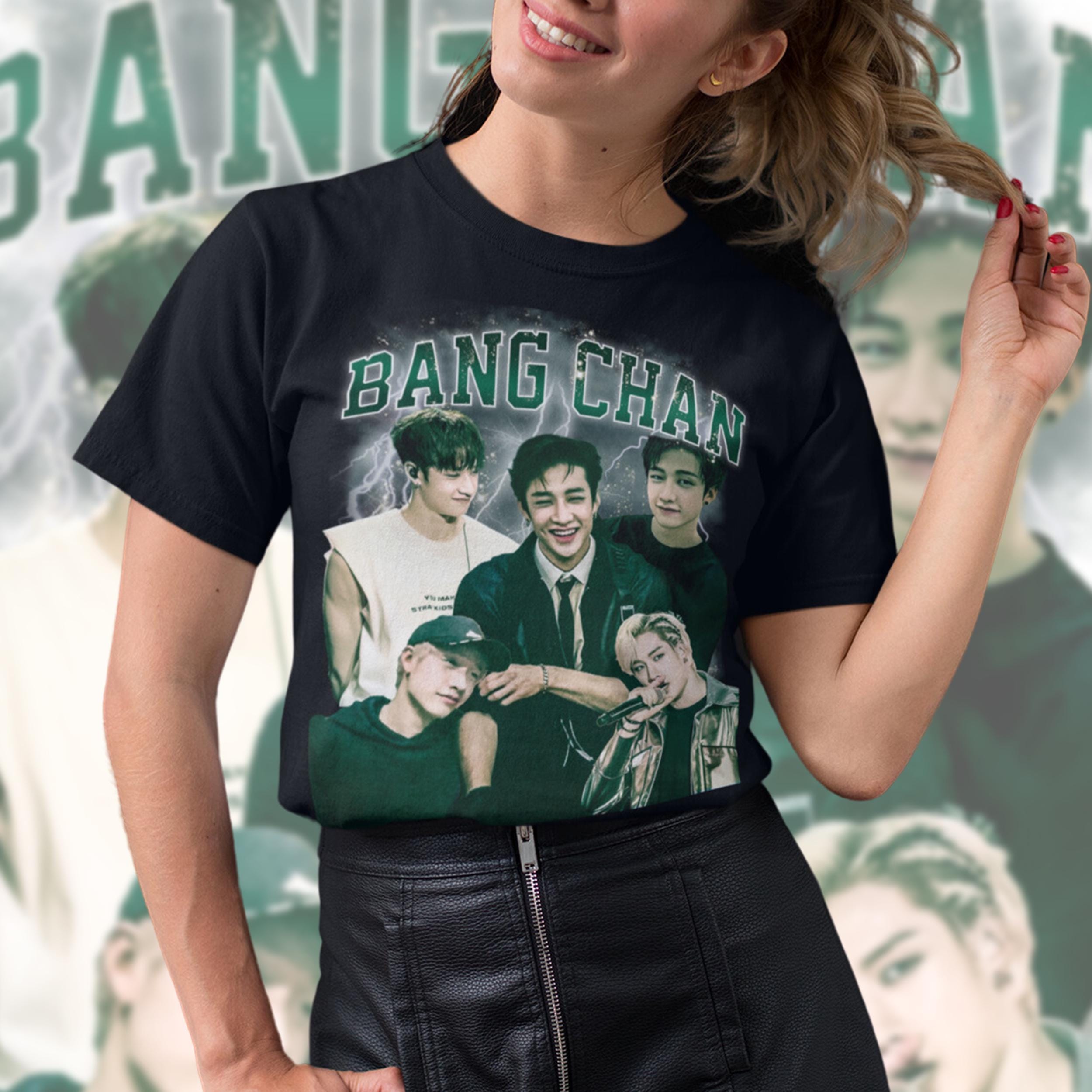 アイドル UNIFORM T-SHIRT bangchan UNIFORM SHIRT - Bang Chan / Stray Kids『Stray Kids World