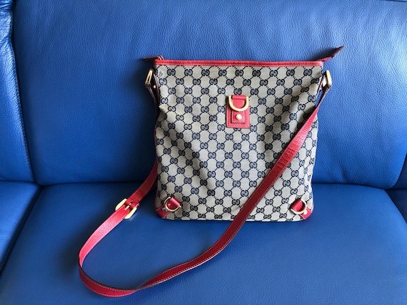 Gucci Abbey D Ring GG Canvas Shoulder Bag / Crossbody - Etsy