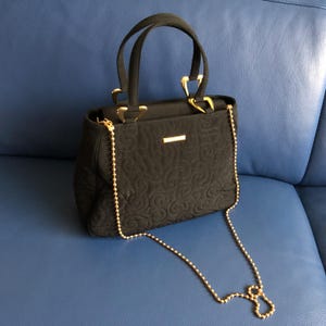 Yves Saint Croissant Embroidered Tote - Etsy