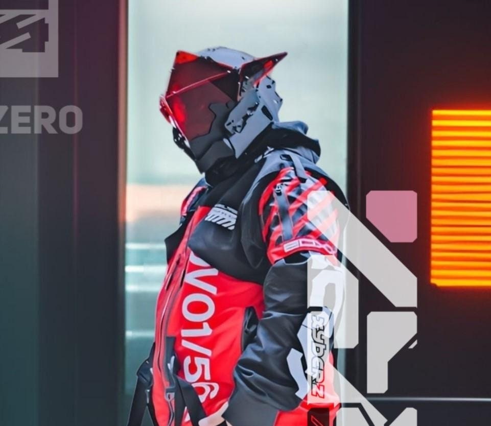 Cyber Iron-Blooded Monarch Helmet, wearable helmet, Futuristic Helmet, Cyberpunk Cosplay, NCR Helmet, cyberpunk2077, Cyber Knight