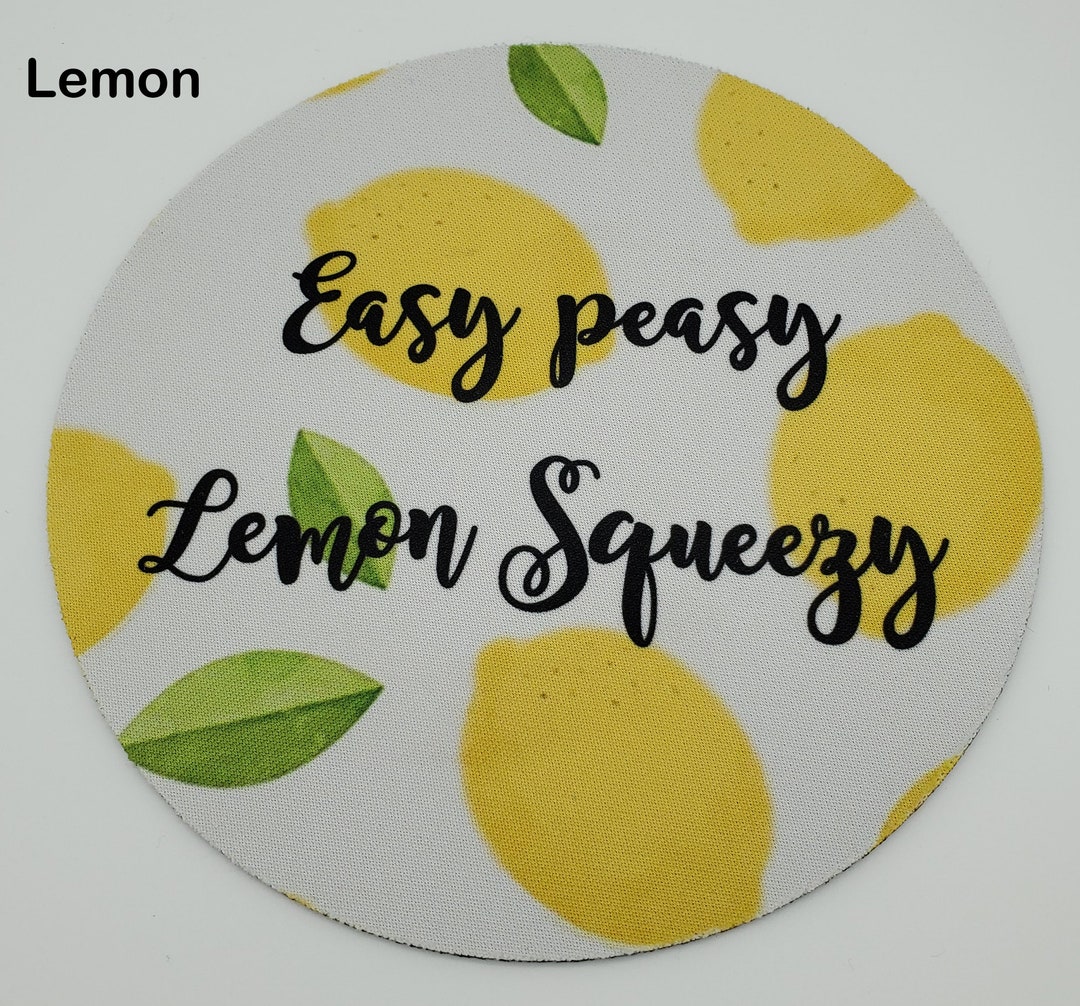 Personalized Jar Gripper, Custom Jar Opener Grip, Bridal Shower Kitchen Gifts for Friend, Lemon