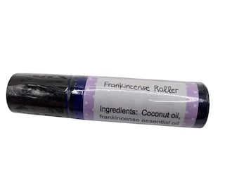 Frankincense oil roller, aromatherapy