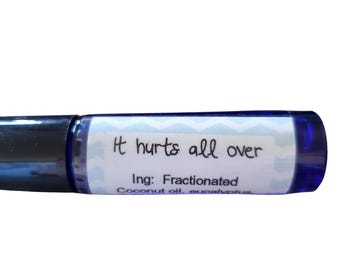 it hurts all oil roller, aromatherapy oils for pain