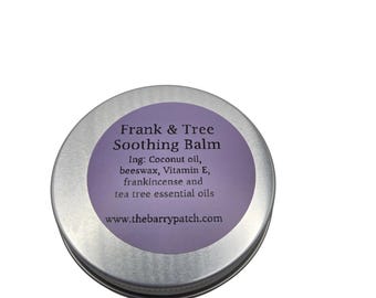 Pain Relief Balm: Beeswax, Frankincense & Tea Tree Oil