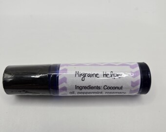 Migraine helper oil roller, aromatherapy