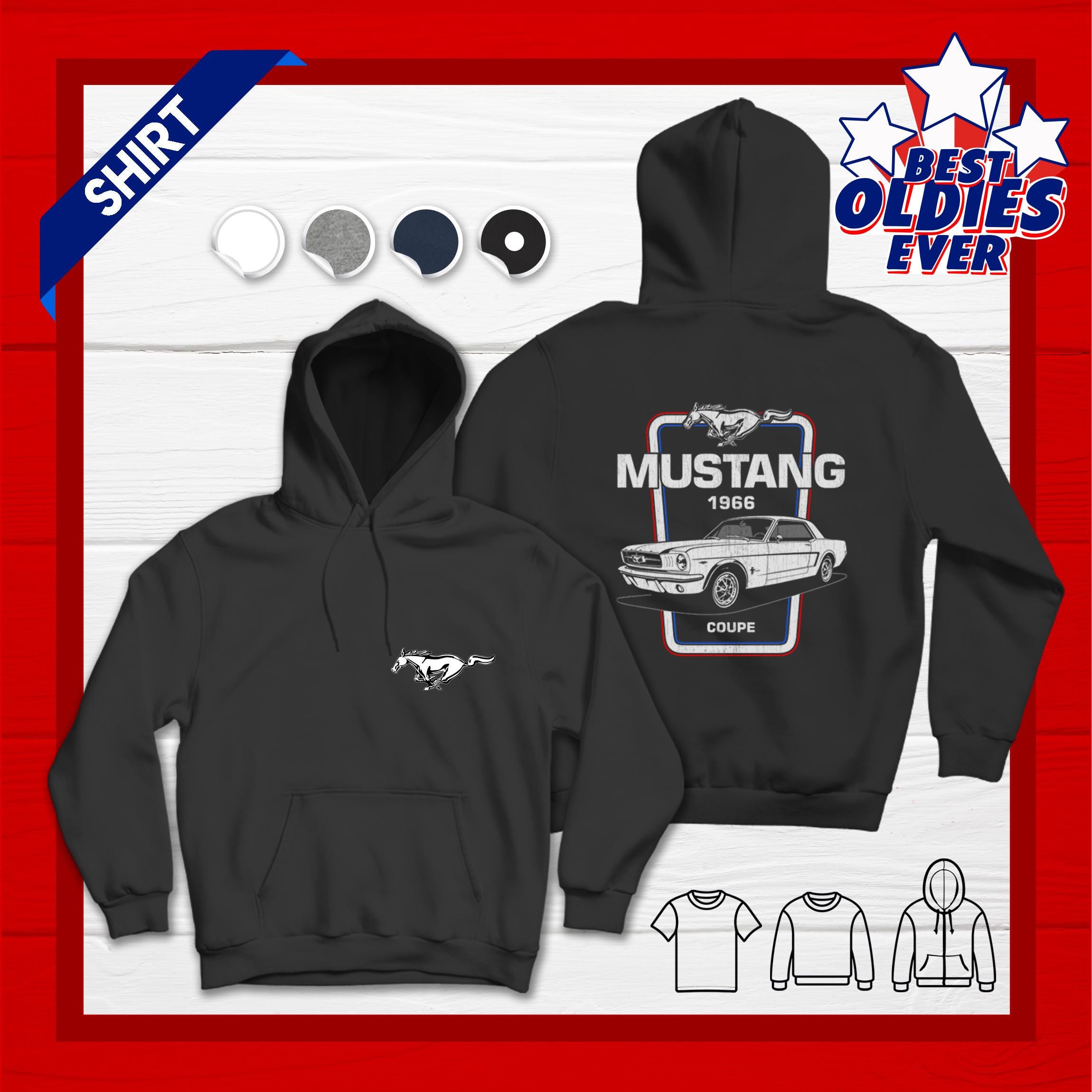 Felpa Con Cappuccio Reversibile Ford Trucks Vintage, F-150 4x4, Licenza Ufficiale, Gildan Nero, Taglie S-3XL - 5