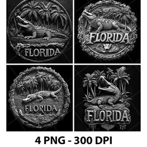 Florida State Laser Engraving Files Florida State Slate Engrave PNG Design Digital Download Grayscale Model Wood Pattern Print Image Gift