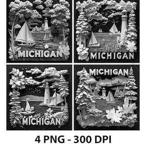 Michigan State Laser Engraving Files Michigan State Slate Engrave PNG Design Digital Download Grayscale Model Wood Pattern Print Image Gift