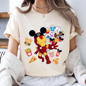 Ironman T-Shirt, Superhero Carnival Food And Drink Tee, Best Day Ever Tshirt, Family Vacation Tee, Avengers Shirts, Disneyland Shirt Gift