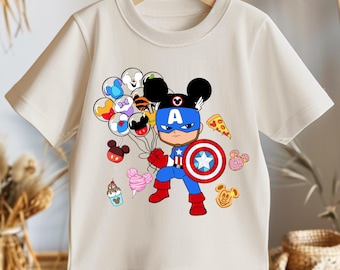 Captain America Shirt, Disney Snacks Shirt, Super Hero Shirt, Avengers Shirt, Disney Vacation Tee, Disney Trip Shirt, Disney Family Shirts