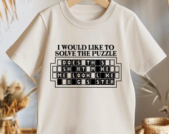 ¿Esta camiseta me hace parecer una hermana mayor? Camiseta, camiseta de hermana mayor, anuncio de embarazo, camiseta de futura hermana mayor, regalo de hermana mayor