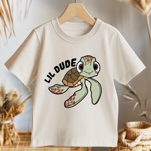 Dude And Lil Dude, Father And Son Disney Shirt, Father Son T-Shirts, Disney Dad Shirt, Squirt Shirt, Disney Matching, Disney World Dad Tee